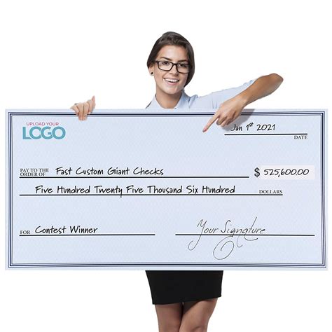 jumbo cheque